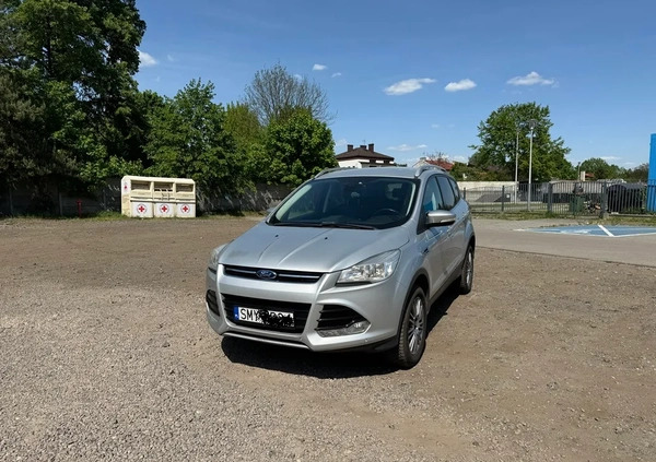 Ford Kuga cena 42900 przebieg: 246000, rok produkcji 2014 z Koziegłowy małe 29